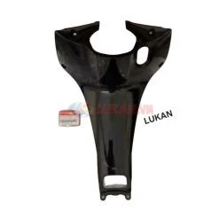 Nhựa ốp yếm khóa, sườn baga xe FUTURE LED 125 Đen bóng zin Honda