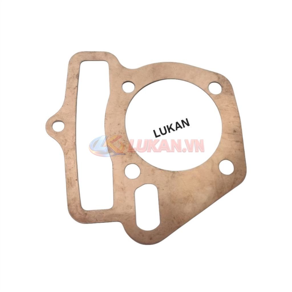 Gioăng, ron đầu bò quylat vàng đồng thau DREAM, WAVE... 54mm - Ảnh 3
