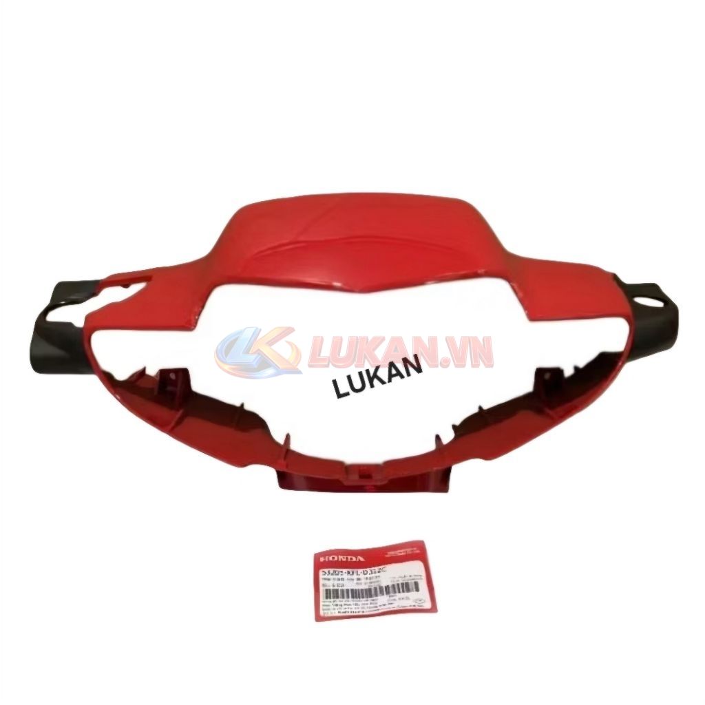 Nhựa ốp võ đầu đèn trước xe WAVE ZX Đỏ, bàn thờ zin Honda - Ảnh 4