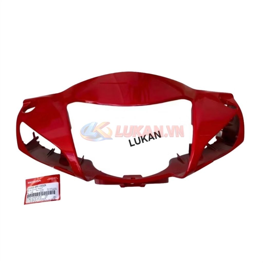 Nhựa ốp võ đầu đèn trước WAVE A, ALPHA 110... Đỏ bóng, bàn thờ zin - Ảnh 3