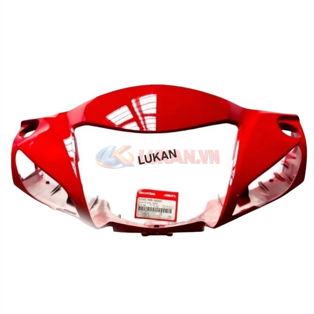 Nhựa ốp võ đầu đèn trước WAVE A, ALPHA 110... Đỏ bóng, bàn thờ zin - Ảnh 4