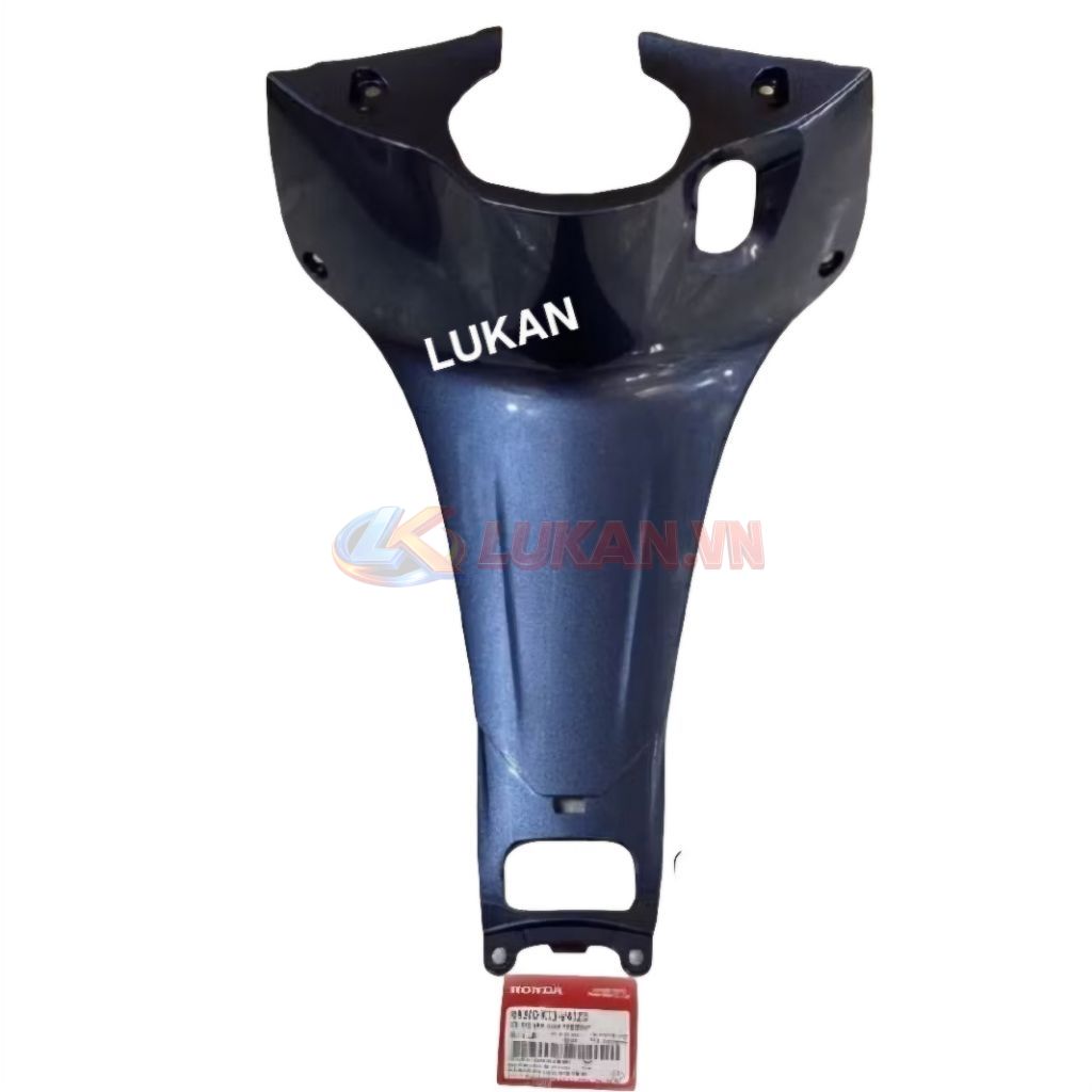 Nhựa ốp yếm khóa, sườn baga xe FUTURE LED 125 Xanh zin Honda - Ảnh 2