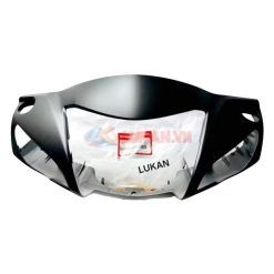Nhựa ốp võ đầu đèn trước xe WAVE A, ALPHA 110 Đen nhám mờ zin