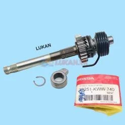 Bộ cốt nhông, trục giò đạp xe WAVE S110, RSX, BLADE, A110... zin khởi động