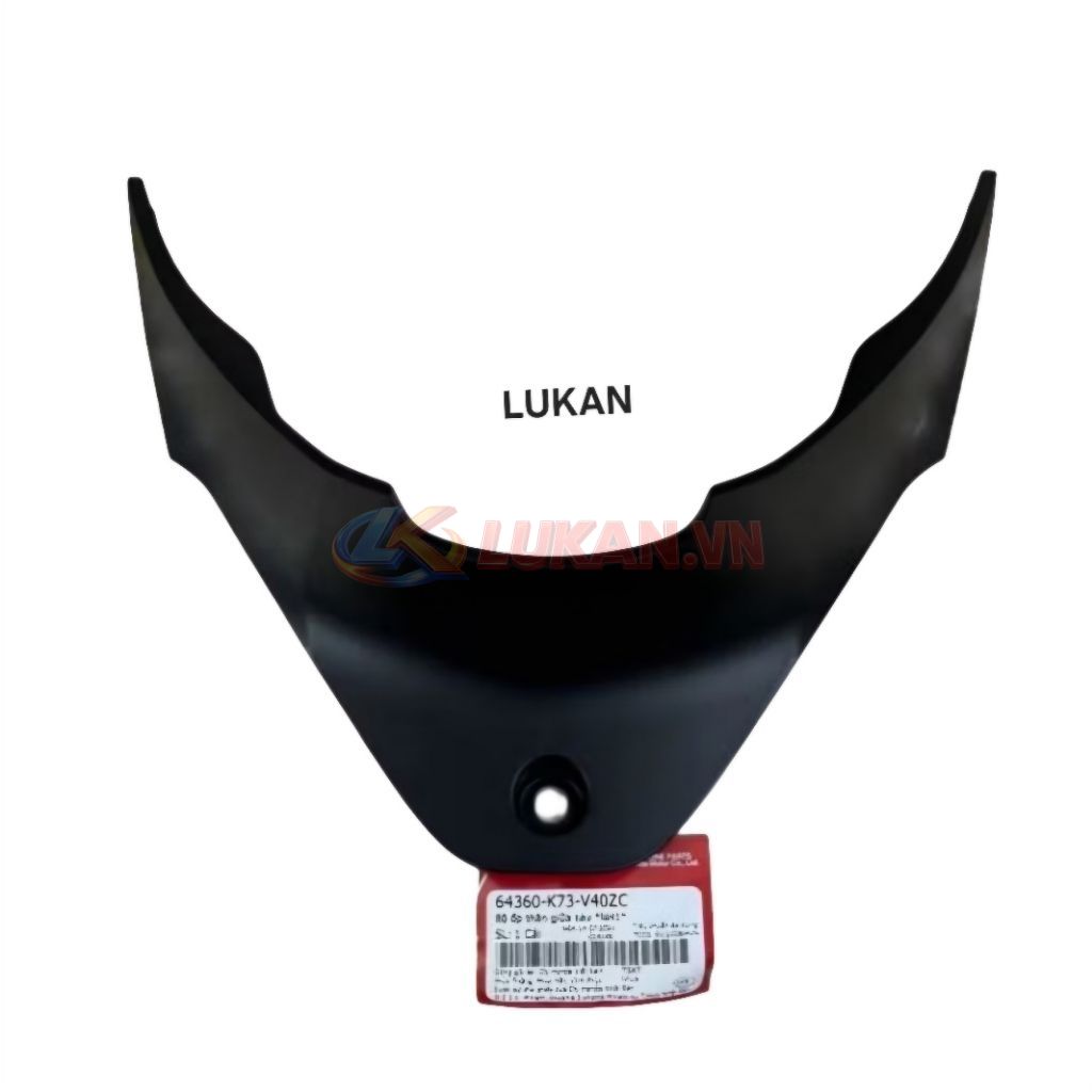 Nhựa nhám đen, ốp bụng dưới yên xe FUTURE LED 125 zin Honda 64360-K73-V40ZC