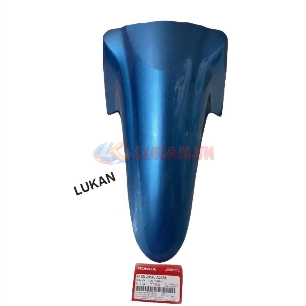 Nhựa chữ A, dè chắn bùn trước WAVE S110, RS, RSX... Xanh ngọc zin Honda 61100-KWW-A00ZB - Ảnh 2