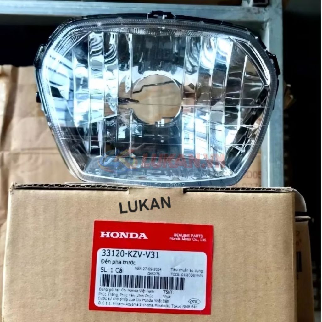 Pha chóa đèn trước xe DREAM Lùn 110 zin chính hãng 33120-KZV-V31
