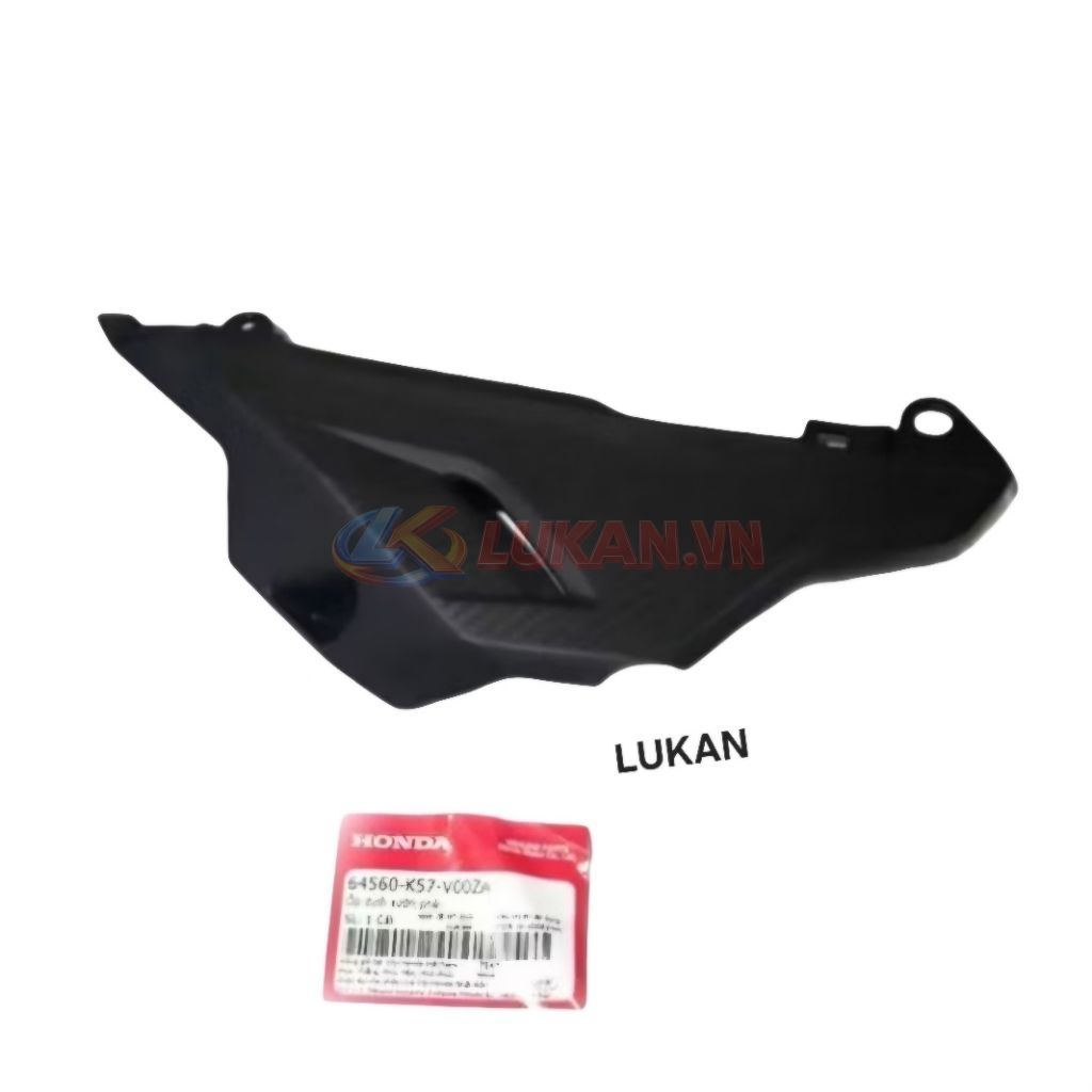 Nhựa đen, ốp cốp sườn phải xe WAVE BLADE 110 zin Honda - Ảnh 2
