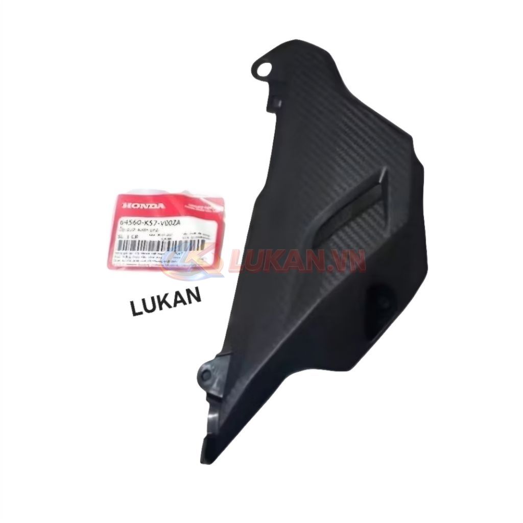 Nhựa đen, ốp cốp sườn phải xe WAVE BLADE 110 zin Honda - Ảnh 3