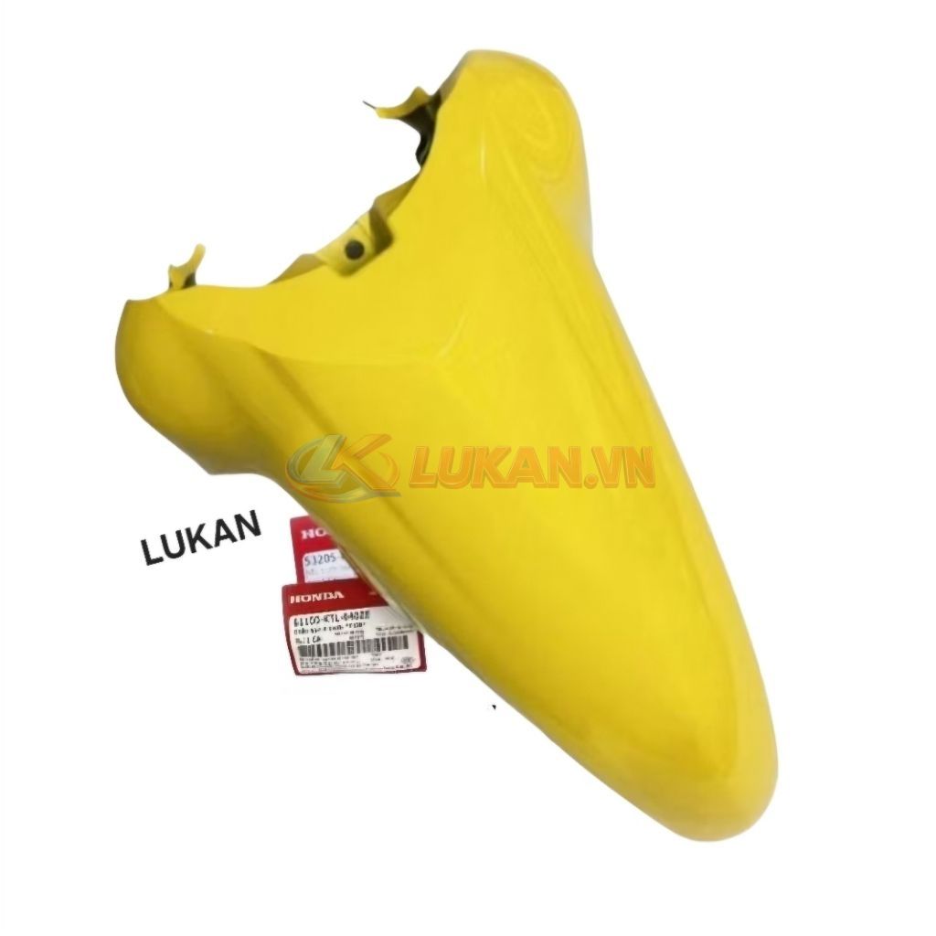 Nhựa chữ A, dè chắn bùn trước WAVE A, RS, S100.... Vàng zin Honda 51100-KTL-640ZE - Ảnh 3
