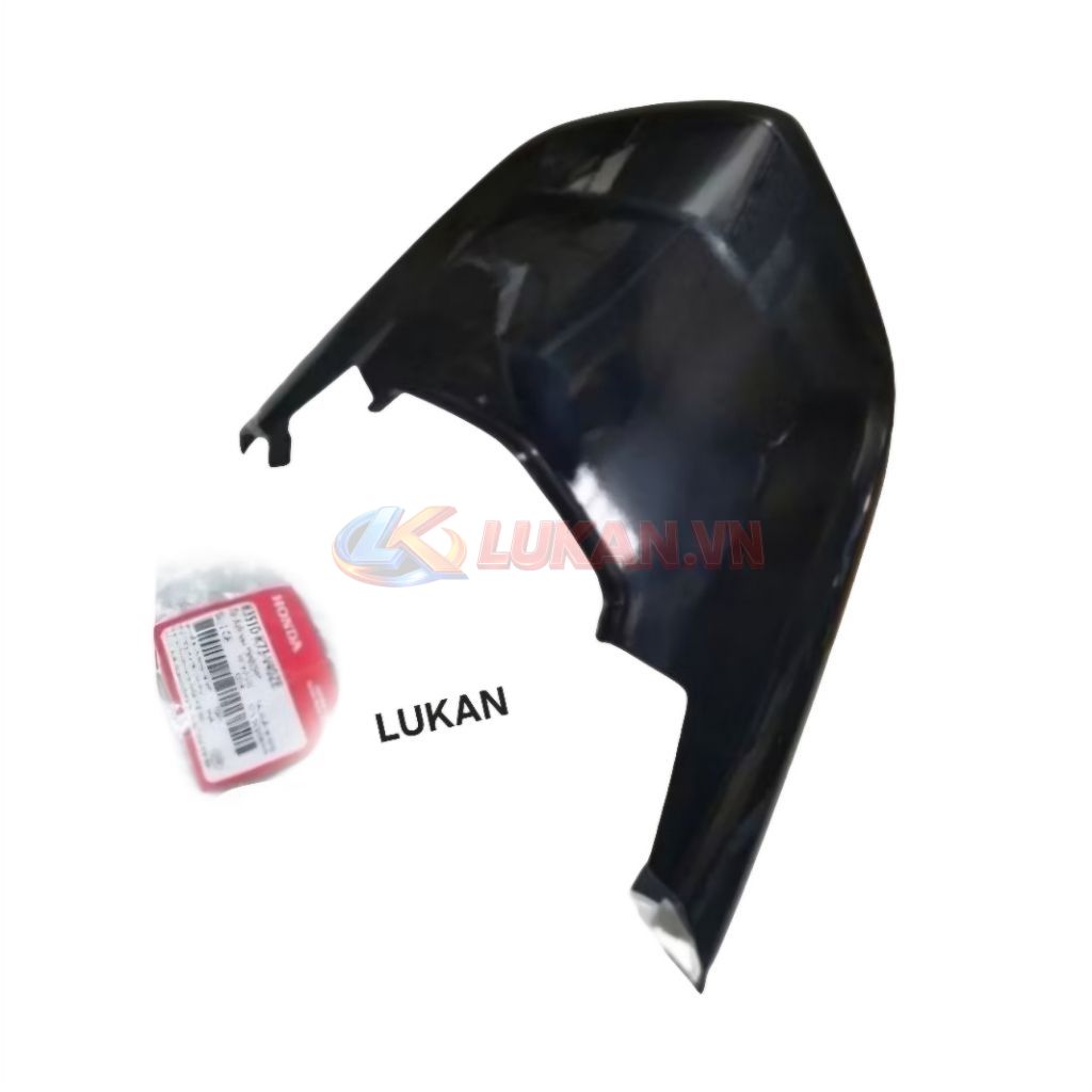 Nắp ốp võ nhựa đuôi, mu rùa xe FUTURE LED 125 Đen zin Honda 83510-K73-V40ZE - Ảnh 4