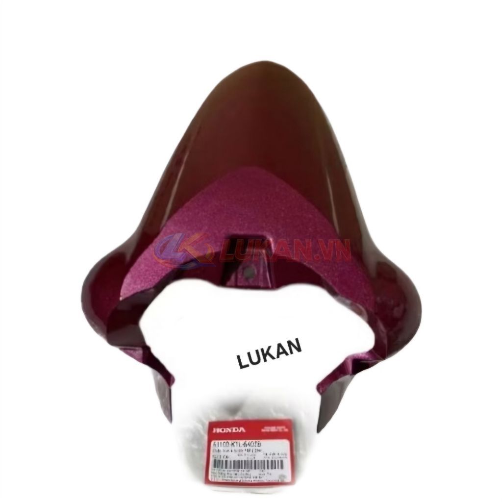 Nhựa chữ A, dè chắn bùn trước WAVE A, ALPHA, RS, S100... Hồng zin Honda 61110-KTL-640ZB - Ảnh 2