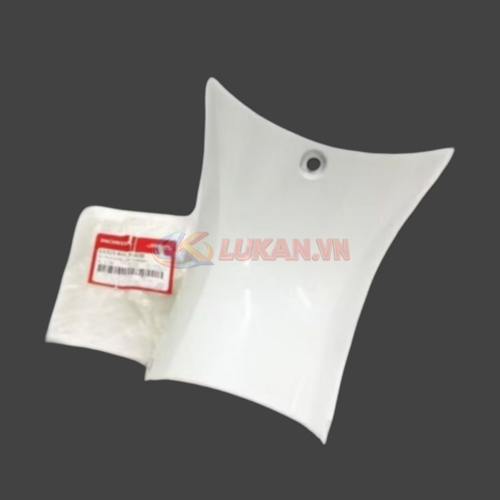 Nhựa ốp lườn yếm giữa, bụng baga xe FUTURE NEO, X 125... Trắng zin - Ảnh 3
