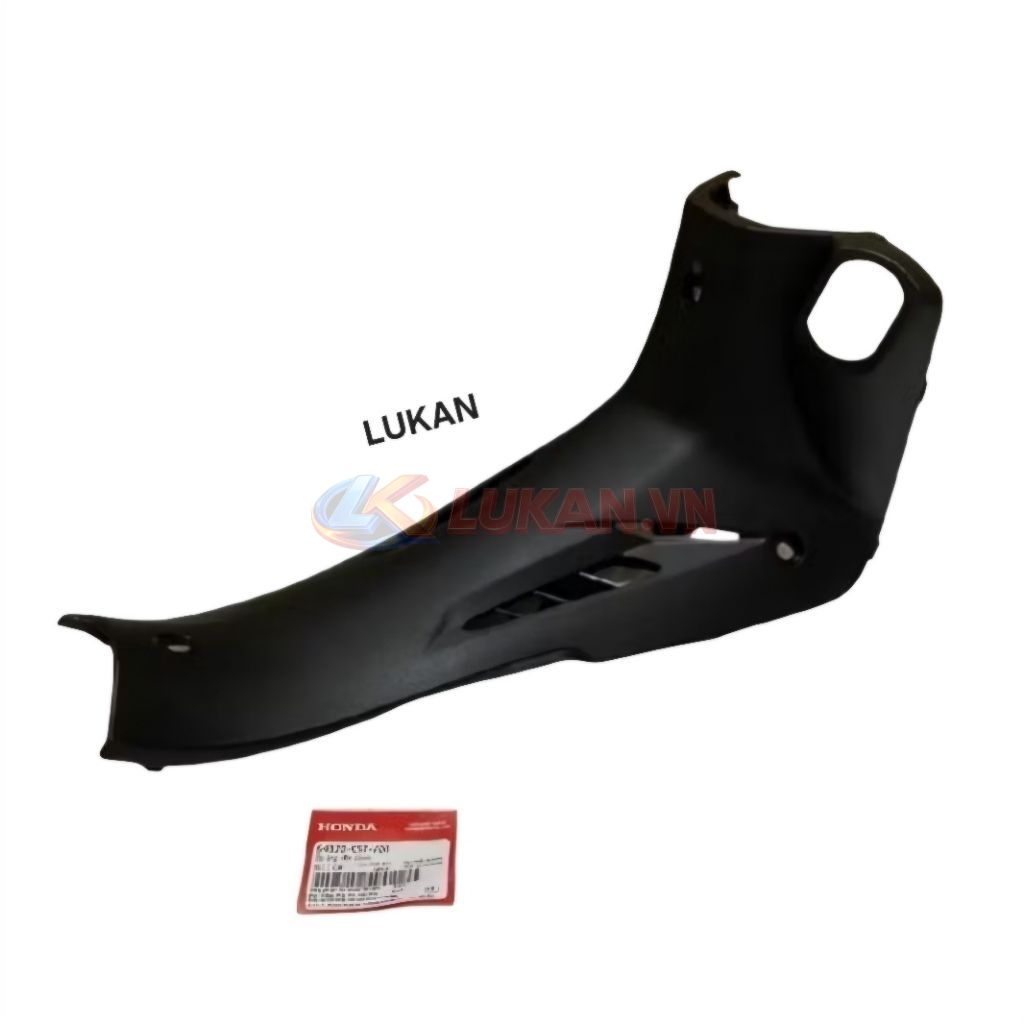 Nhựa nhám đen, ốp yếm khóa baga WAVE BLADE 110 zin Honda - Ảnh 2