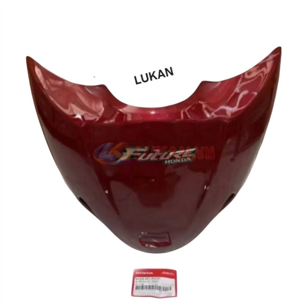 Nhựa mặt nạ trước xe FUTURE 1 đời đầu Đỏ đô zin Honda - Ảnh 4