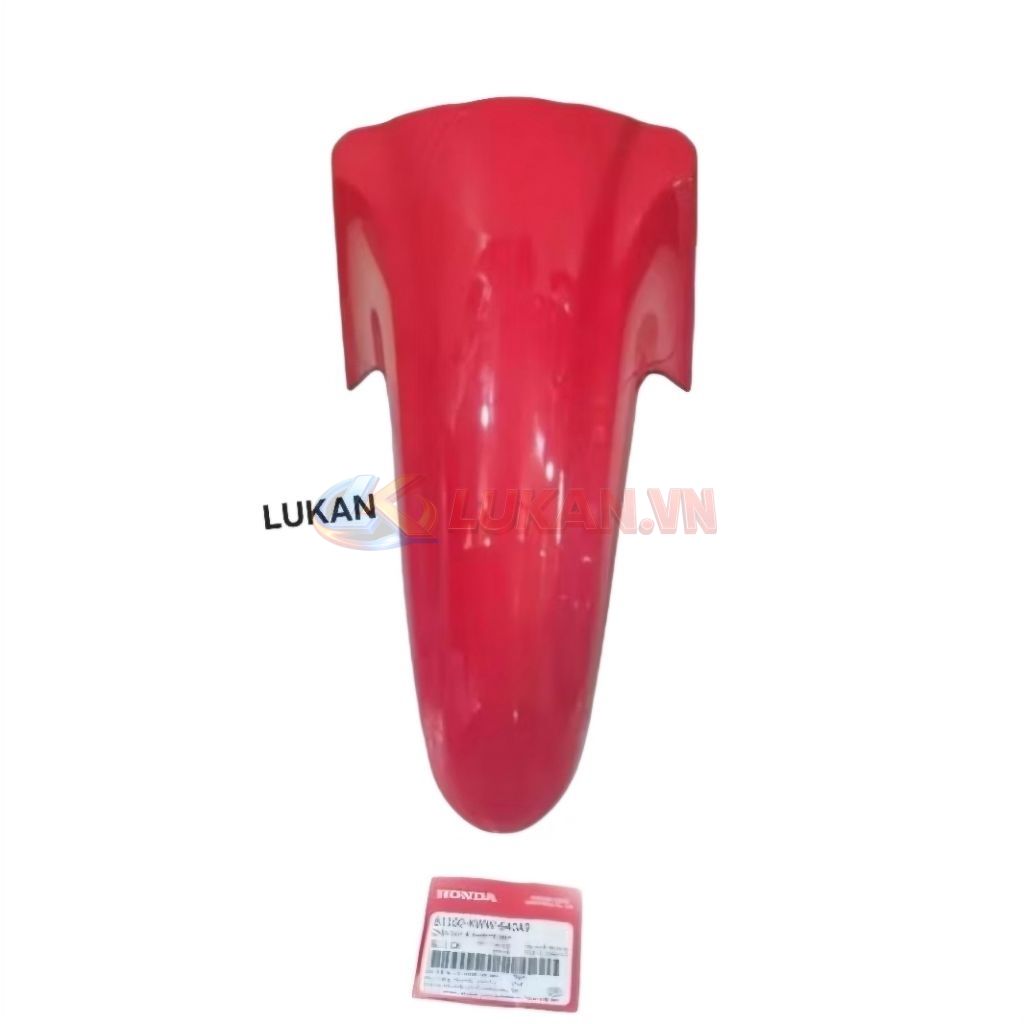 Nhựa dè chắn bùn trước xe WAVE A, ALPHA 110.... Đỏ đô zin Honda - Ảnh 3