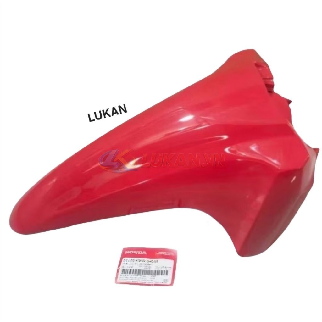 Nhựa dè chắn bùn trước xe WAVE A, ALPHA 110.... Đỏ đô zin Honda - Ảnh 4