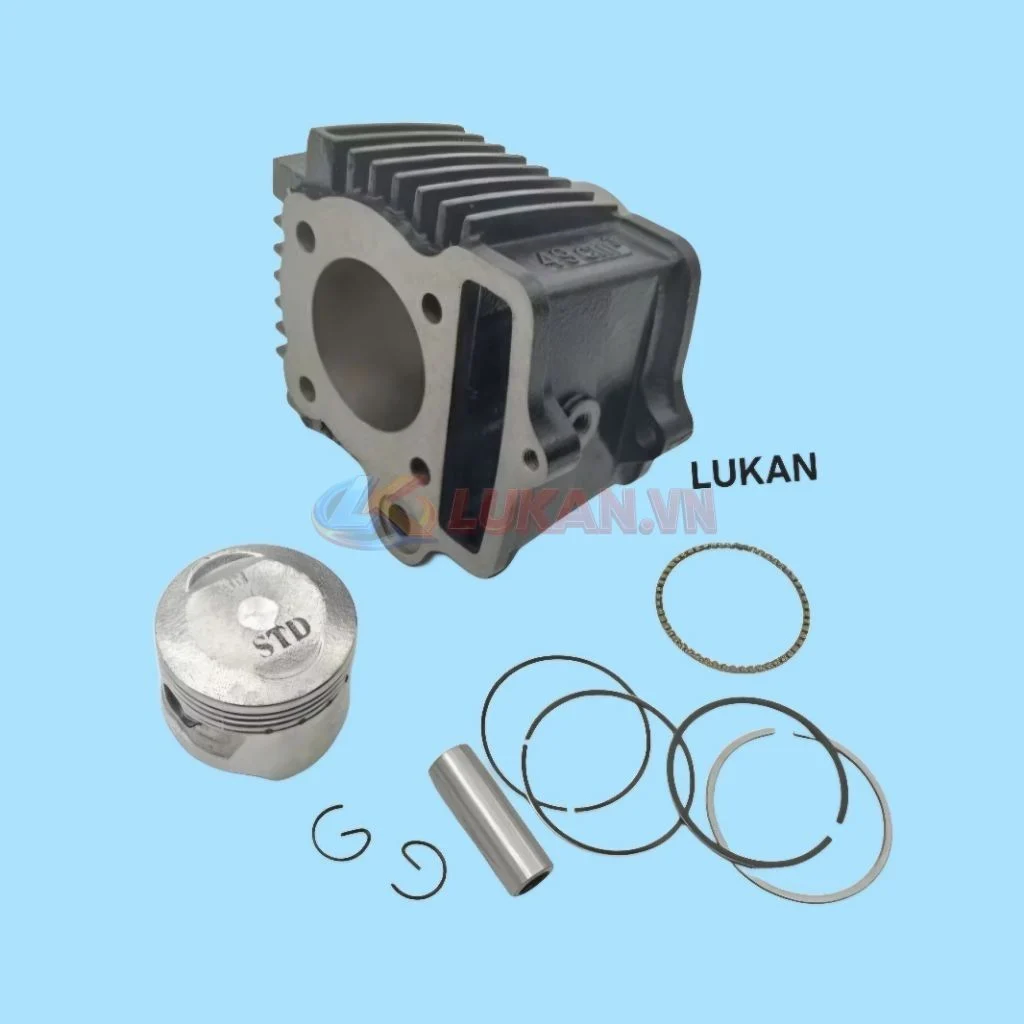 Bộ lòng hơi xi lanh xe CUB 70, 81 49cm... luôn piston bạc ắc