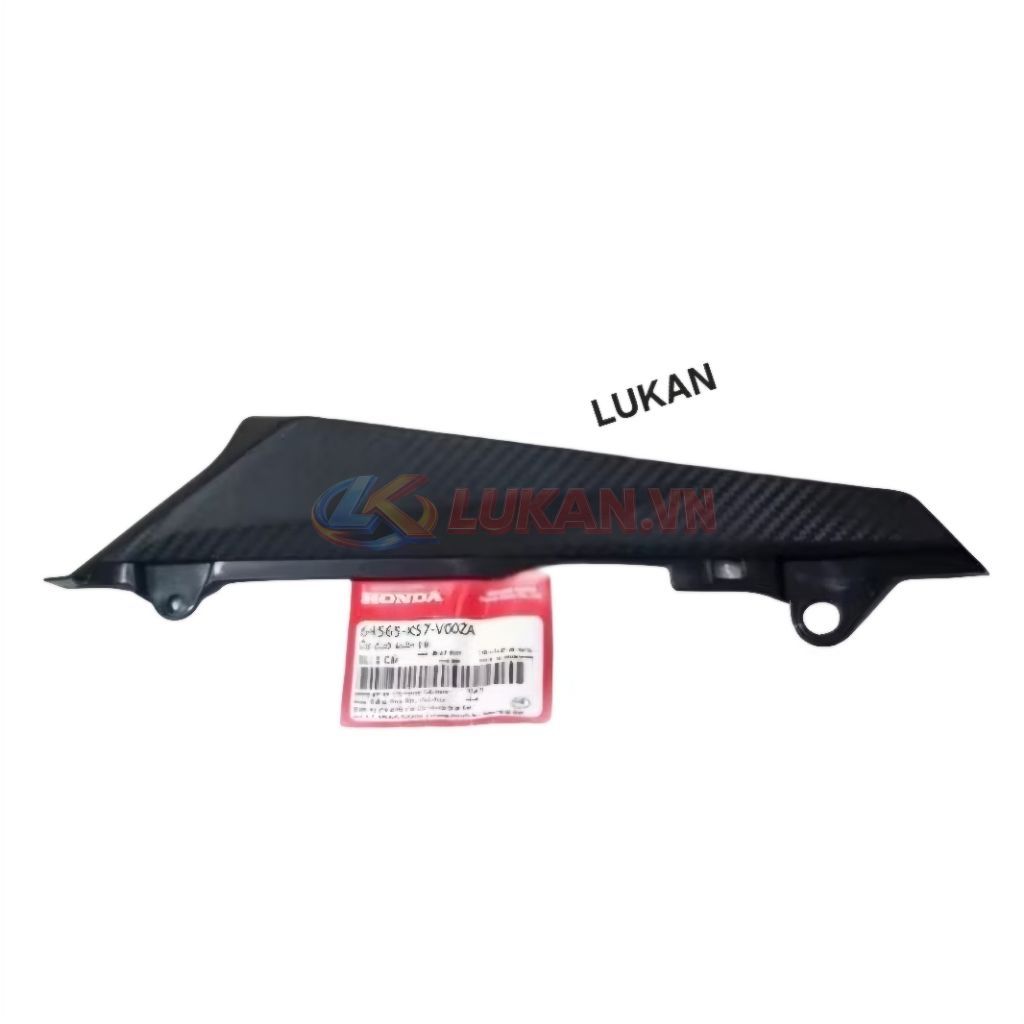 Nhựa đen ốp dưới sườn trái xe WAVE BLADE 110... zin Honda 64565-K57-V00ZA - Ảnh 2