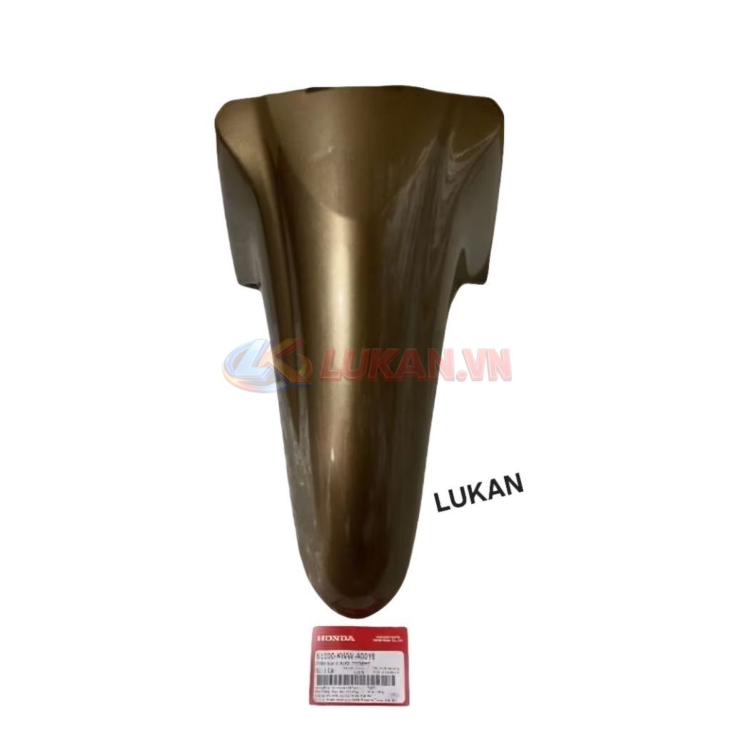 Nhựa dè chắn bùn trước xe WAVE S110, RS, RSX.... Vàng đồng zin 61100-KWW-A00YE - Ảnh 2
