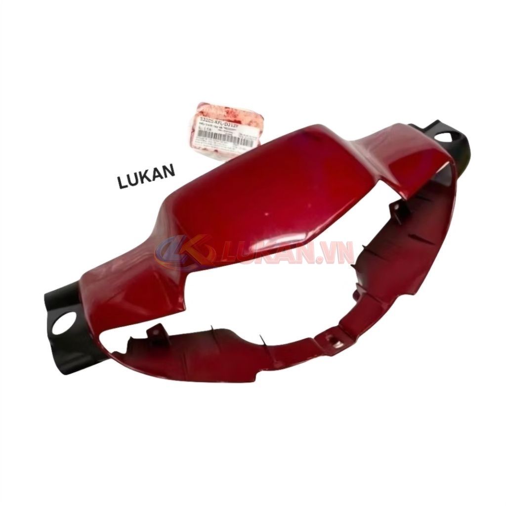 Nhựa ốp võ đầu đèn trước WAVE ALPHA đời đầu Đỏ zin Honda