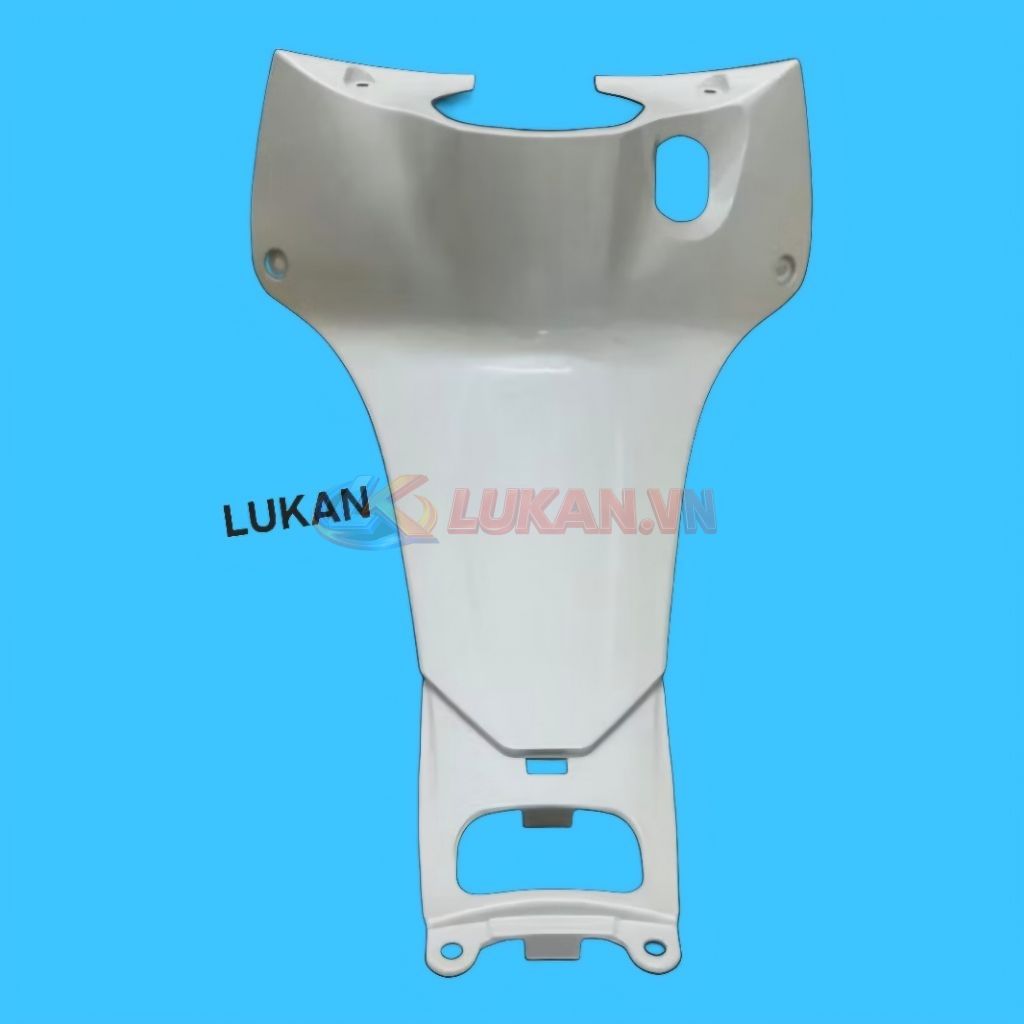 Nhựa ốp yếm khóa, lườn giữa baga xe FUTURE LED 125 Trắng zin - Ảnh 3