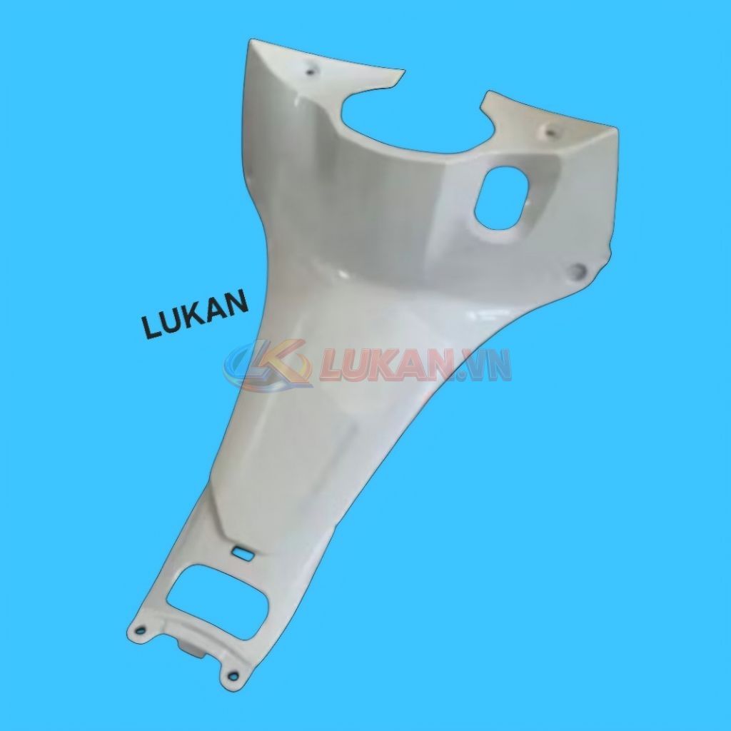 Nhựa ốp yếm khóa, lườn giữa baga xe FUTURE LED 125 Trắng zin - Ảnh 4