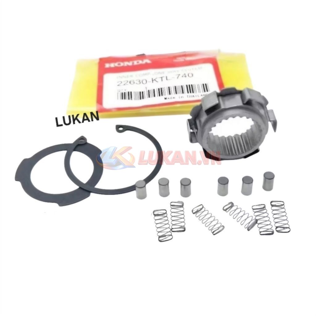 Bộ đạn rế, phe bi chuông nồi côn WAVE A, RS, S100, RSX... zin - Ảnh 3