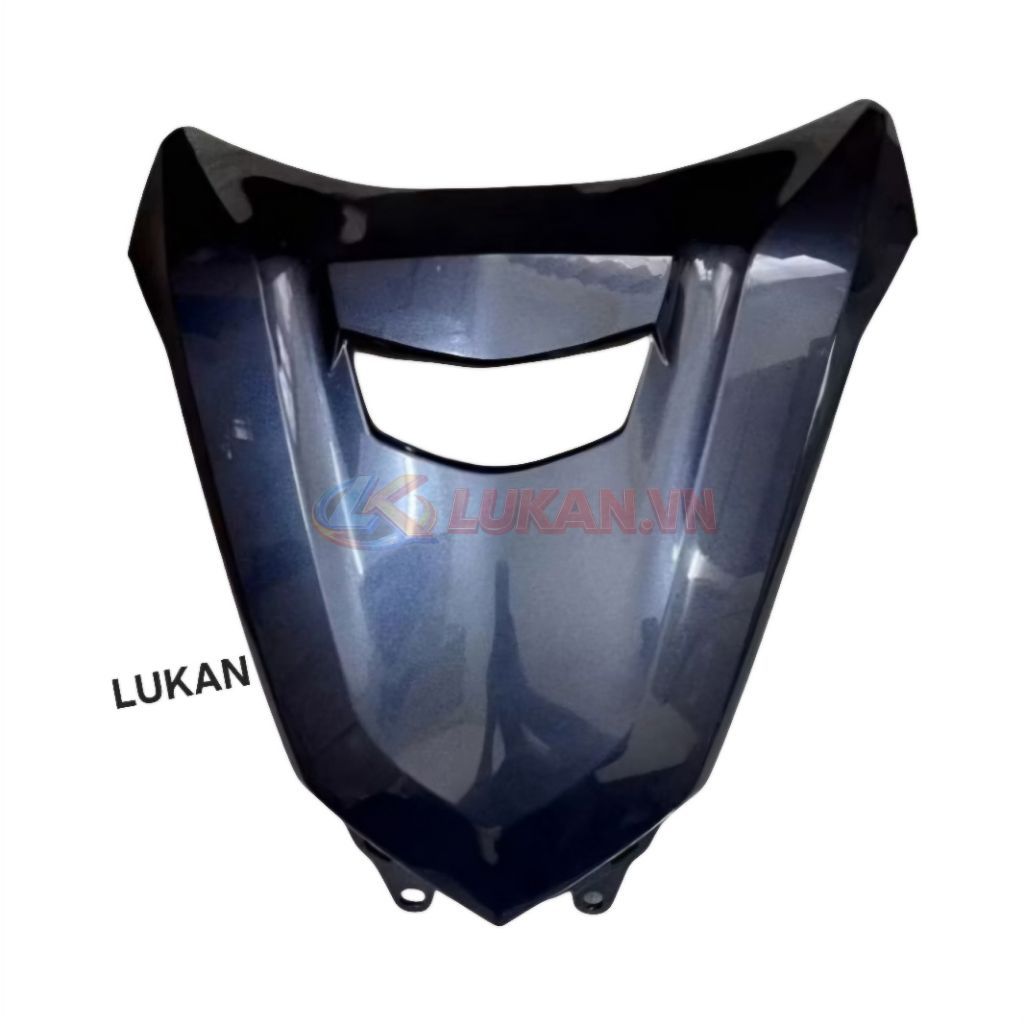 Nhựa ốp mặt nạ trước xe FUTURE LED 125 Xanh tím zin Honda - Ảnh 3