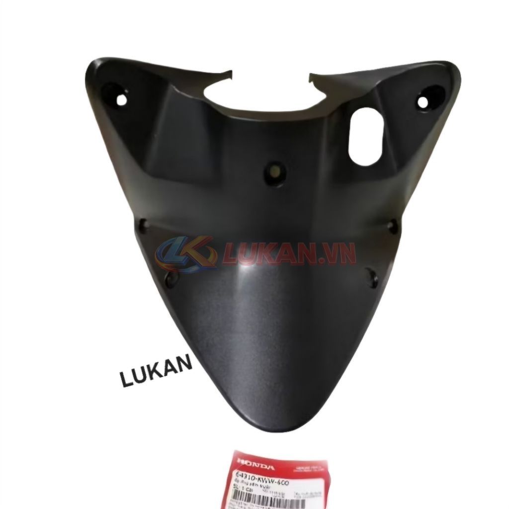 Nhựa nhám đen ốp yếm khóa, sườn baga WAVE S110, RSX... zin Honda 64110-KWW-600 - Ảnh 4
