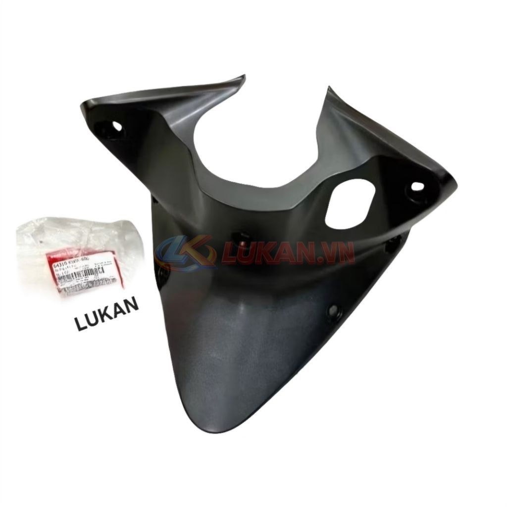 Nhựa nhám đen ốp yếm khóa, sườn baga WAVE S110, RSX... zin Honda 64110-KWW-600 - Ảnh 2