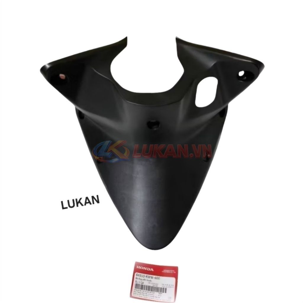 Nhựa nhám đen ốp yếm khóa, sườn baga WAVE S110, RSX... zin Honda 64110-KWW-600 - Ảnh 3