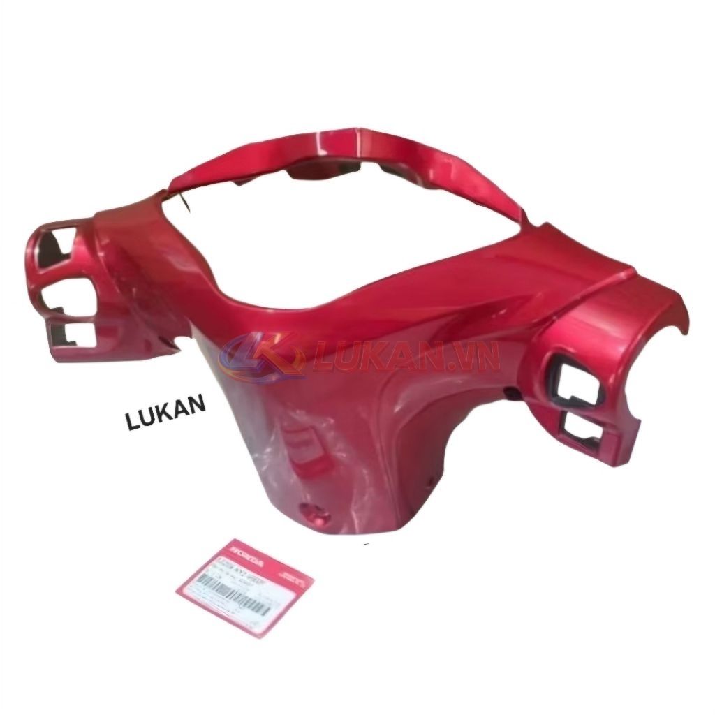 Nhựa ốp võ đầu, bợ cổ gáy FUTURE MẬP 125 Đỏ bóng zin Honda - Ảnh 2