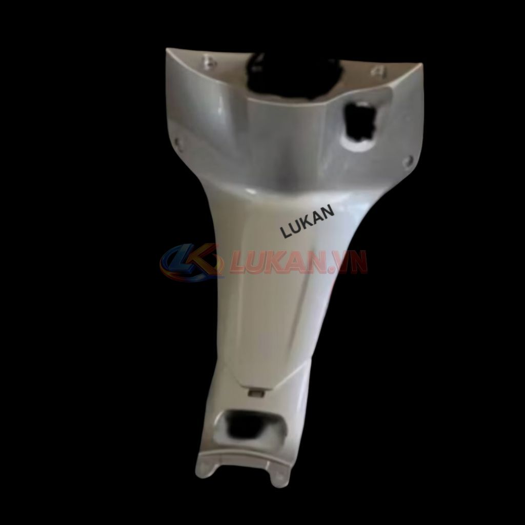 Nhựa ốp yếm khóa, lườn giữa baga xe FUTURE LED 125.... Bạc zin - Ảnh 3