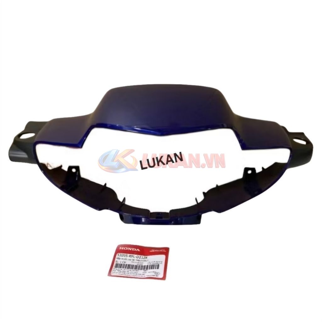 Nhựa ốp võ đầu đèn trước xe WAVE ALPHA đời đầu Xanh mực zin Honda - Ảnh 4