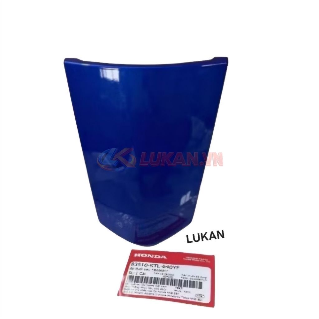 Nắp nhựa ốp đuôi, mu rùa WAVE A, ALPHA, RS, S100... Xanh tím zin 83510-KTL-640YF