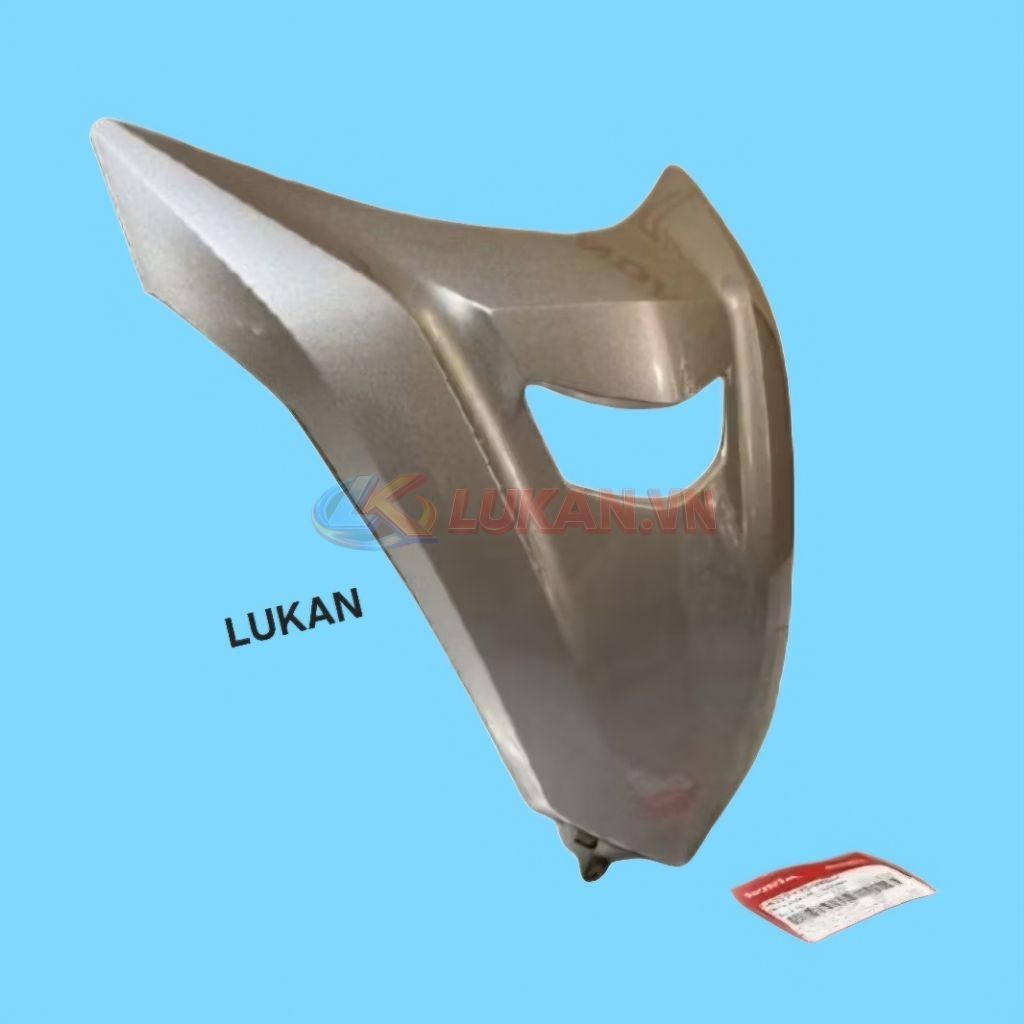 Nhựa ốp mặt nạ trước xe FUTURE LED 125 Bạc zin Honda - Ảnh 2