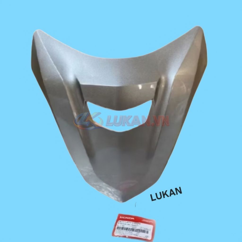 Nhựa ốp mặt nạ trước xe FUTURE LED 125 Bạc zin Honda - Ảnh 3