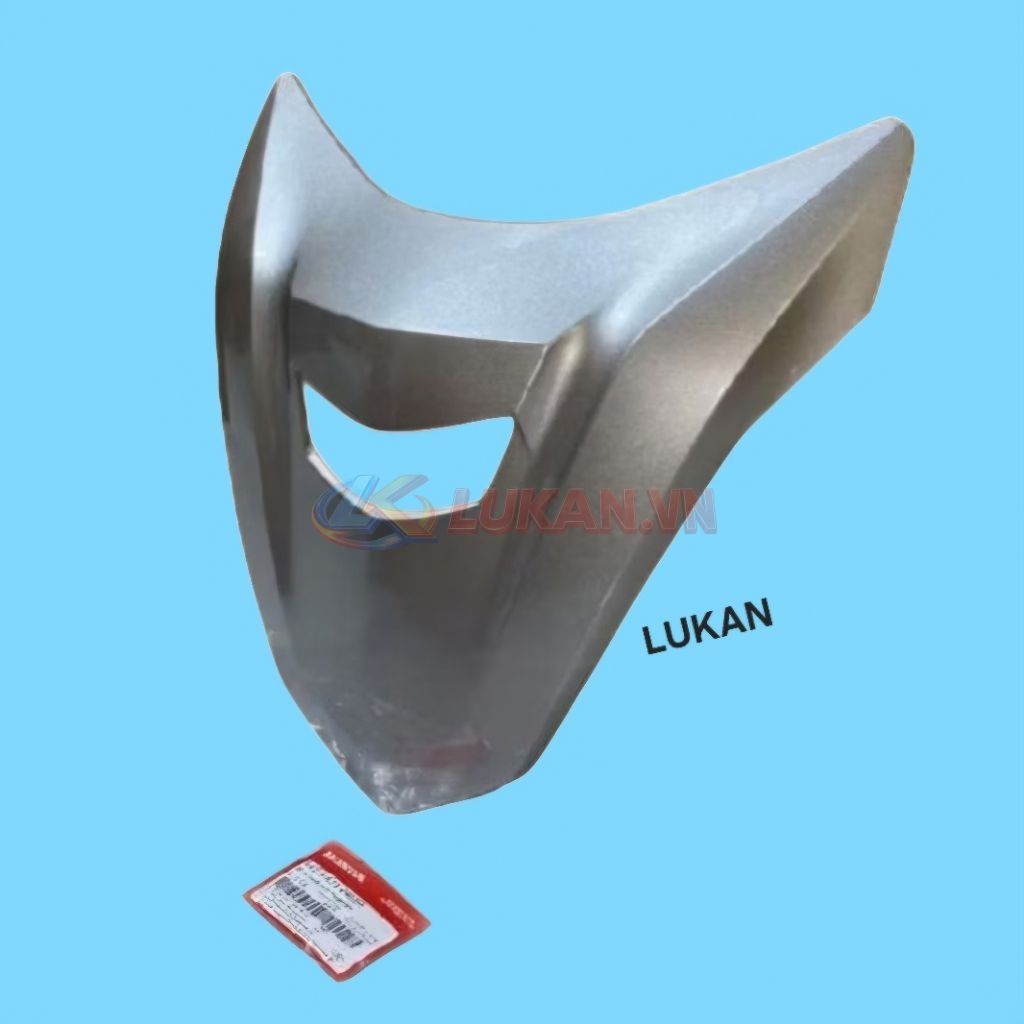 Nhựa ốp mặt nạ trước xe FUTURE LED 125 Bạc zin Honda - Ảnh 4