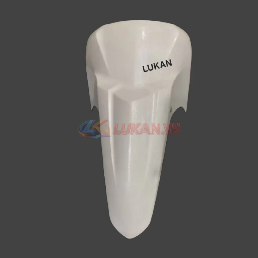 Nhựa chữ A, dè chắn bùn trước WAVE RSX 2012.... Trắng siêu nhân zin - Ảnh 3
