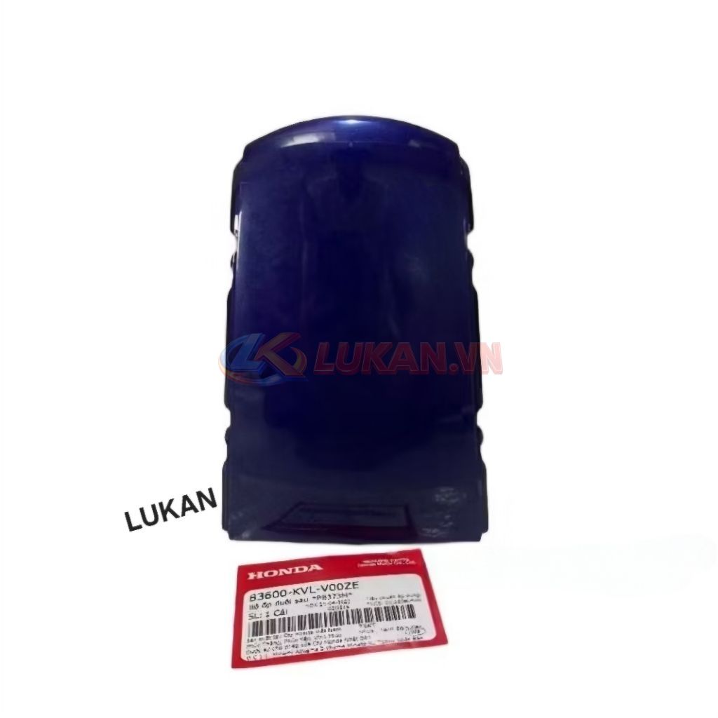 Ốp nắp võ nhựa đuôi, mu rùa xe FUTURE X 125 Xanh zin Honda 83600-KVL-V00ZE - Ảnh 4