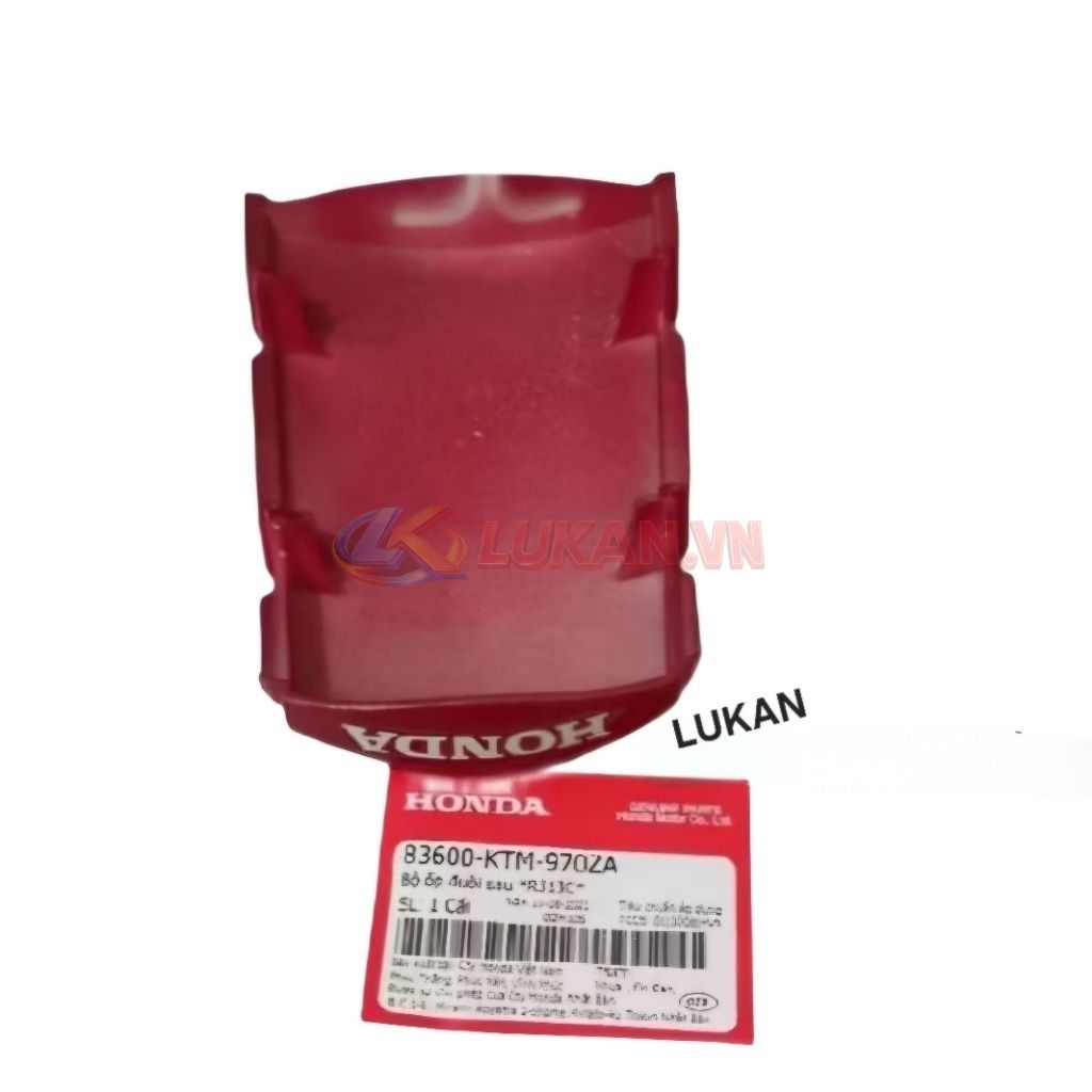 Nắp ốp võ nhựa đuôi, mu rùa FUTURE NEO 125 Đỏ bóng zin Honda 83600-KTM-970ZA - Ảnh 3