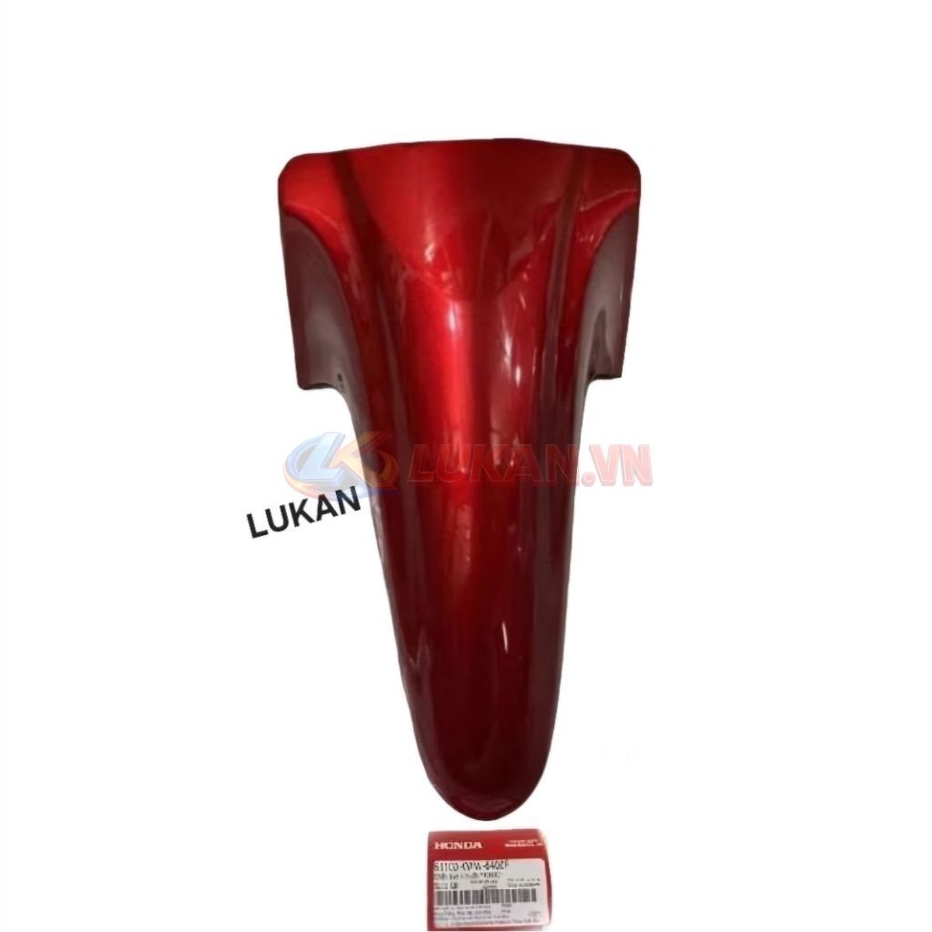 Nhựa chữ A, dè chắn bùn trước WAVE S110, RS, RSX.... Đỏ bóng zin 61100-KWW-A00ZF - Ảnh 2