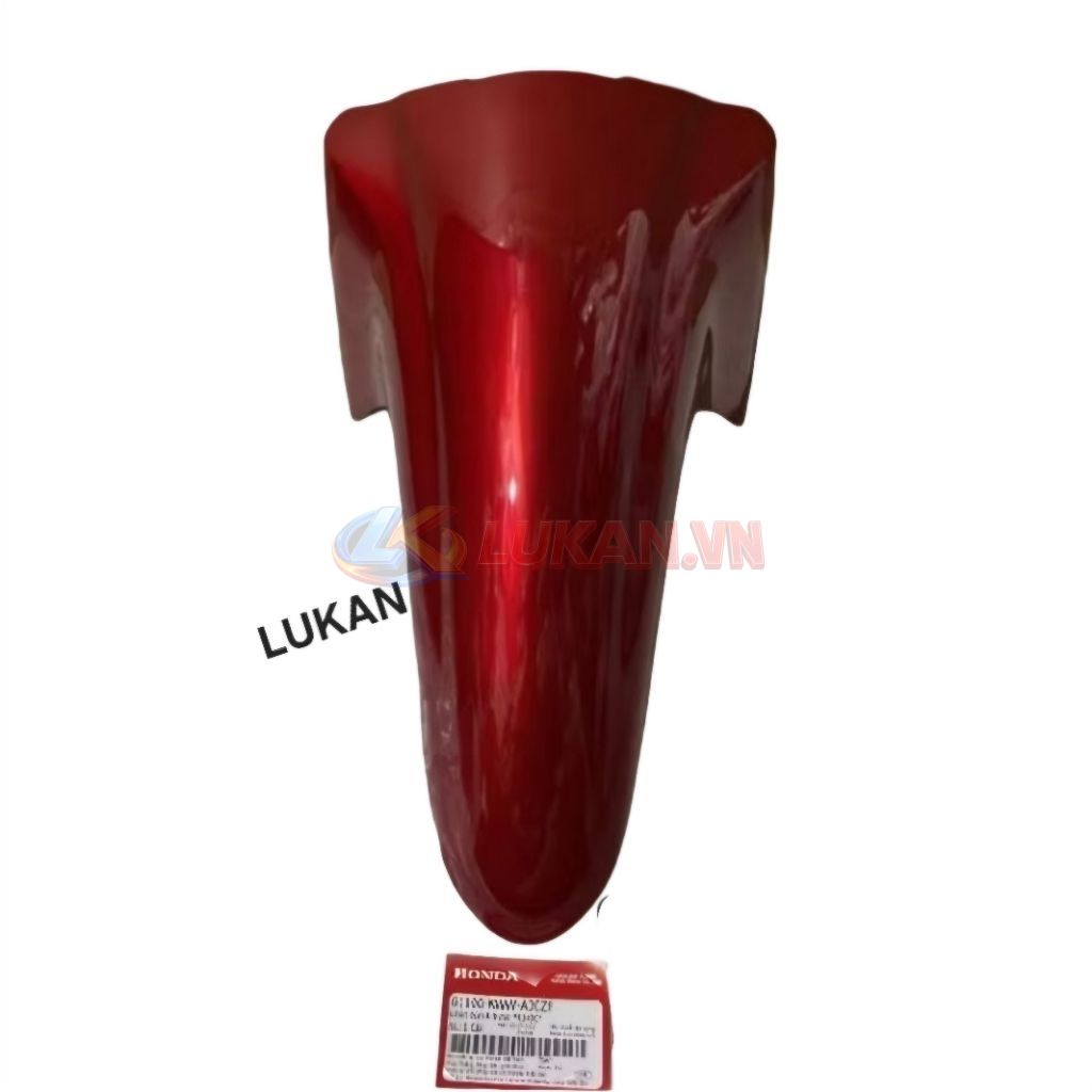Nhựa chữ A, dè chắn bùn trước WAVE S110, RS, RSX.... Đỏ bóng zin 61100-KWW-A00ZF - Ảnh 3