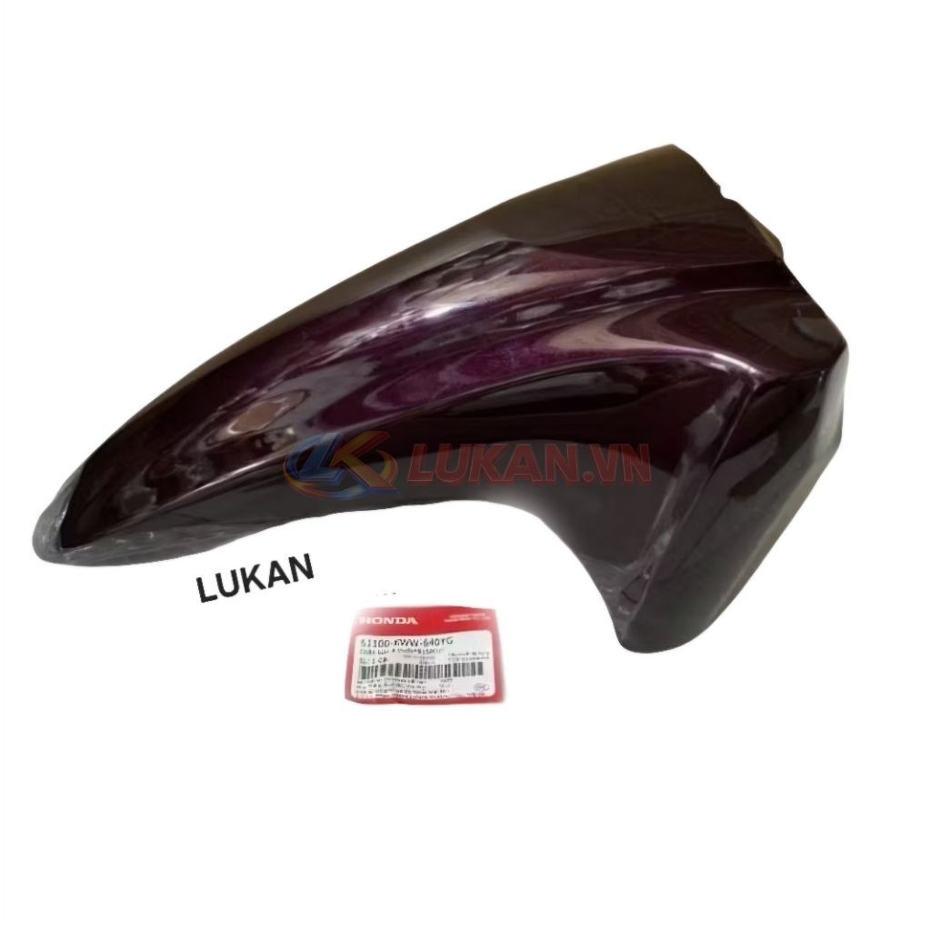 Nhựa dè chắn bùn trước xe WAVE S110, RS, RSX.... Nho zin Honda 61100-KWW-640TG - Ảnh 3