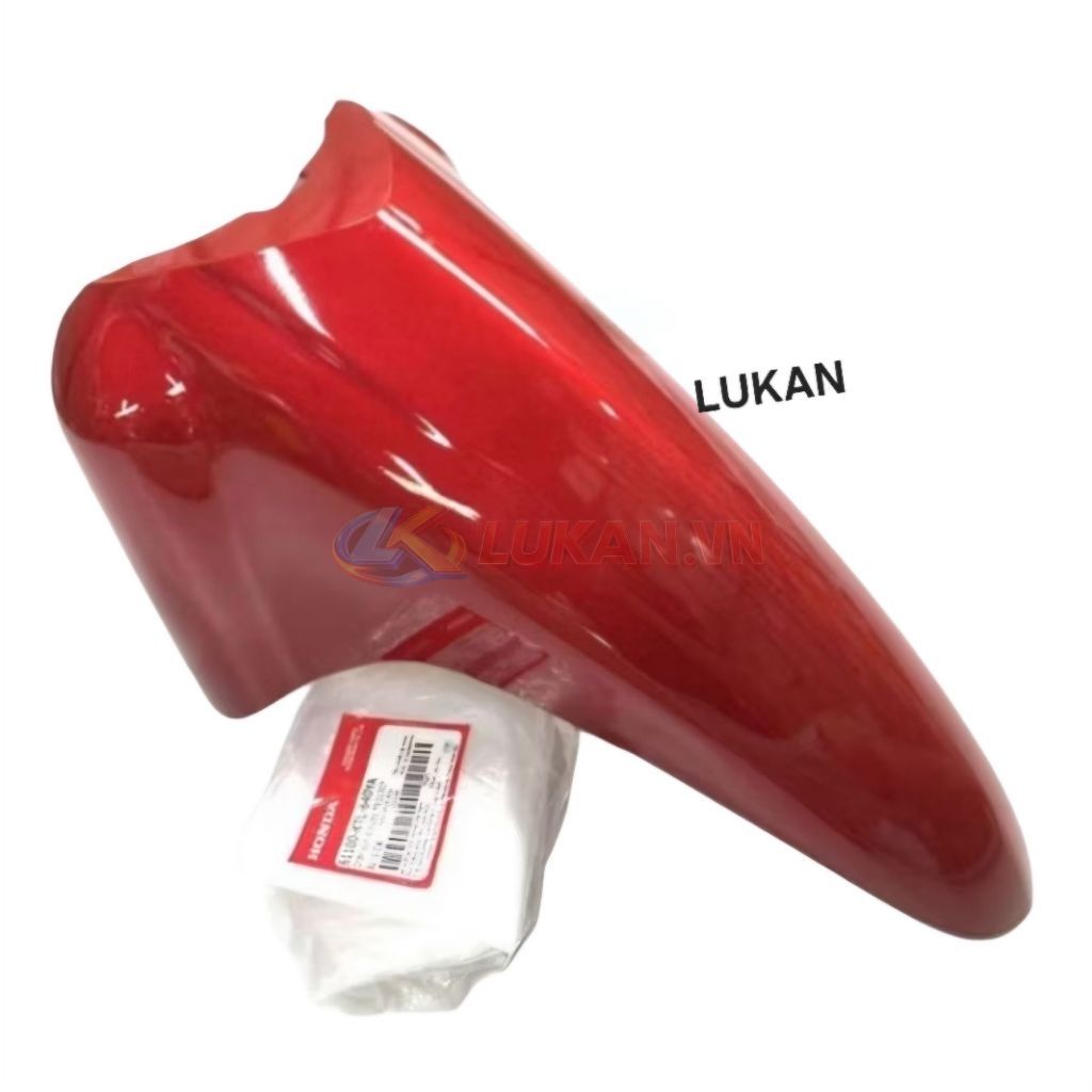 Nhựa dè chắn bùn trước xe WAVE A, ALPHA, RS, S100..... Đỏ tươi zin - Ảnh 3