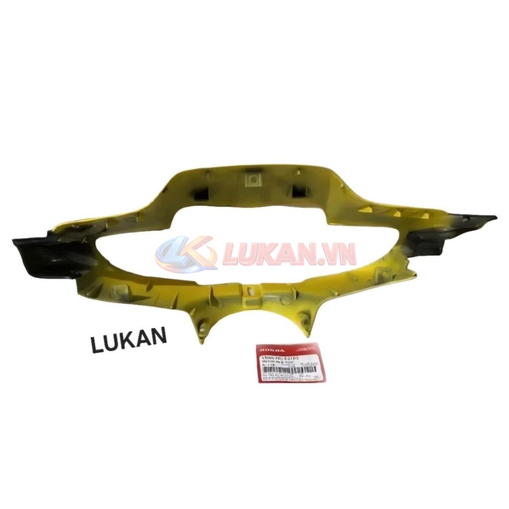 Nhựa ốp võ đầu đèn trước WAVE ALPHA đời đầu Vàng, bàn thờ zin - Ảnh 2