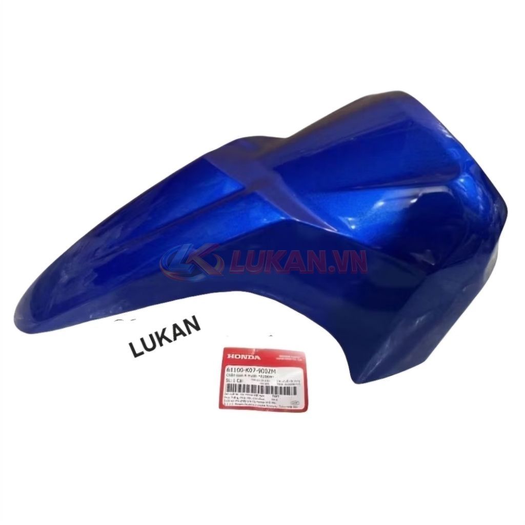 Nhựa chữ A, dè chắn bùn trước WAVE RSX 2012.... Xanh siêu nhân zin 61100-K07-900ZM - Ảnh 4