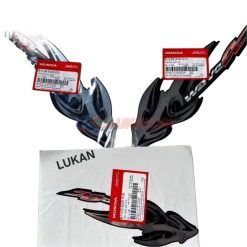 Bộ tem dán xe WAVE A, ALPHA 100... xương cá zin chính hãng 87106-KVR-910, 87108-KVR-910, 87103-KVR-910