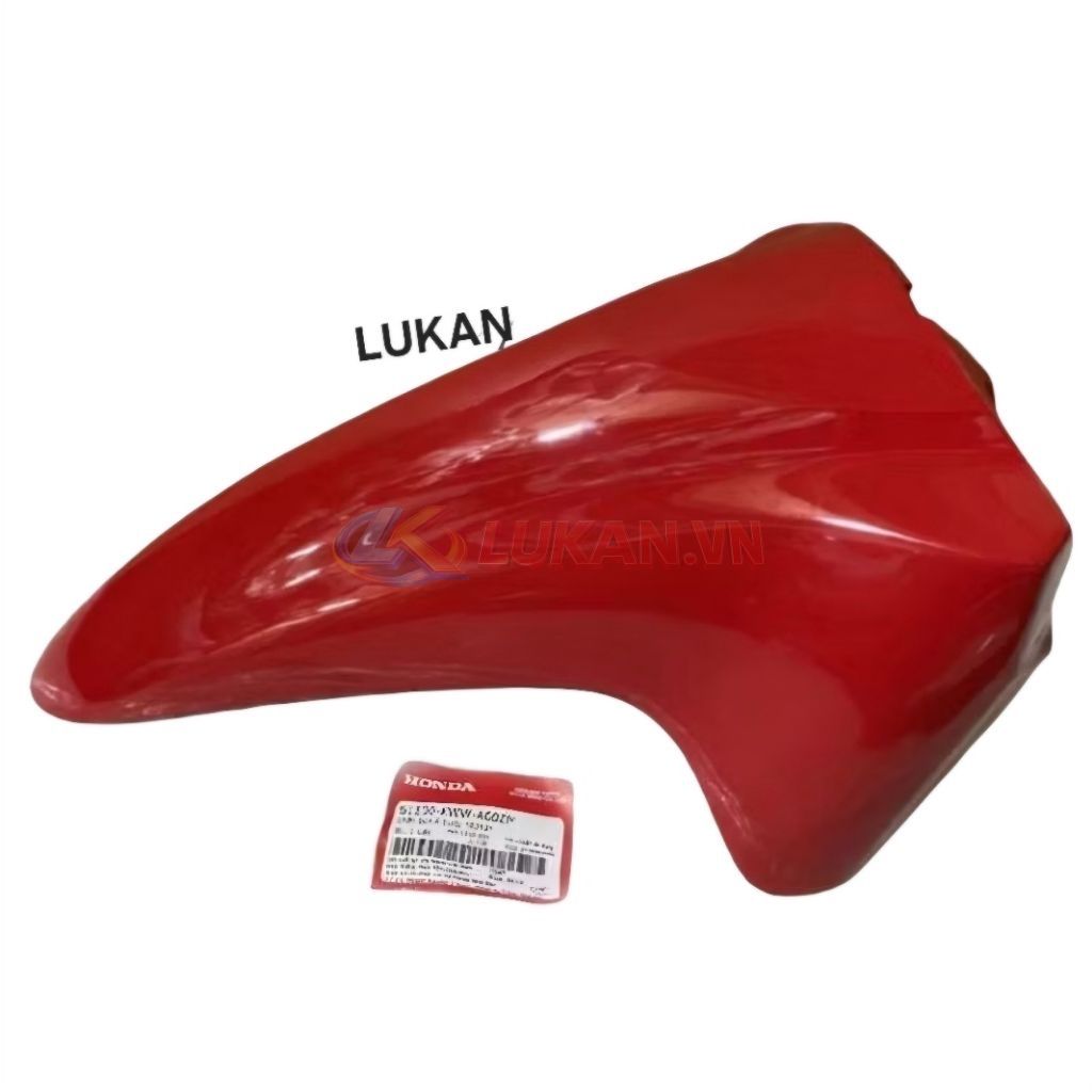 Nhựa chữ A, dè chắn bùn trước WAVE S110, RS, RSX... Đỏ đô zin Honda - Ảnh 4